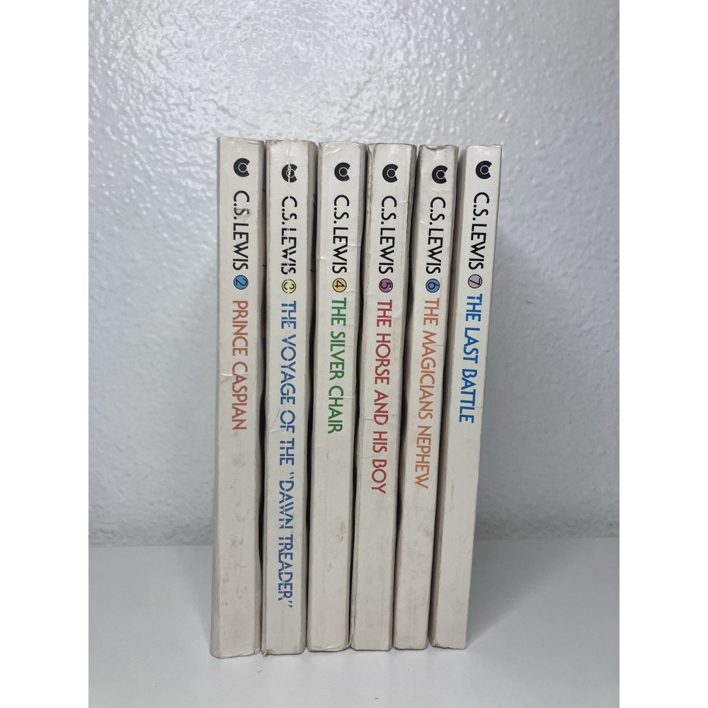 6 Chronicles of Narnia by C. S. Lewis (1970, Hardcover / Trade Paperback)